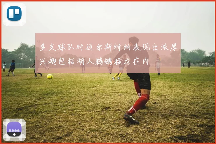 多支球队对迈尔斯特纳表现出浓厚兴趣包括湖人鹈鹕猛龙在内