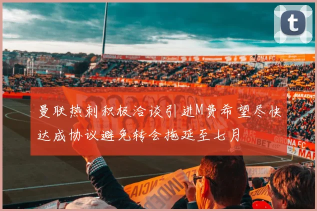 曼联热刺积极洽谈引进M费希望尽快达成协议避免转会拖延至七月